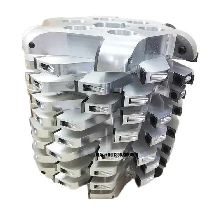 

Woodworking Machinery Parts Replaceable Cutter Head for Wood Pallet groove Stringer Notcher Slot Machine