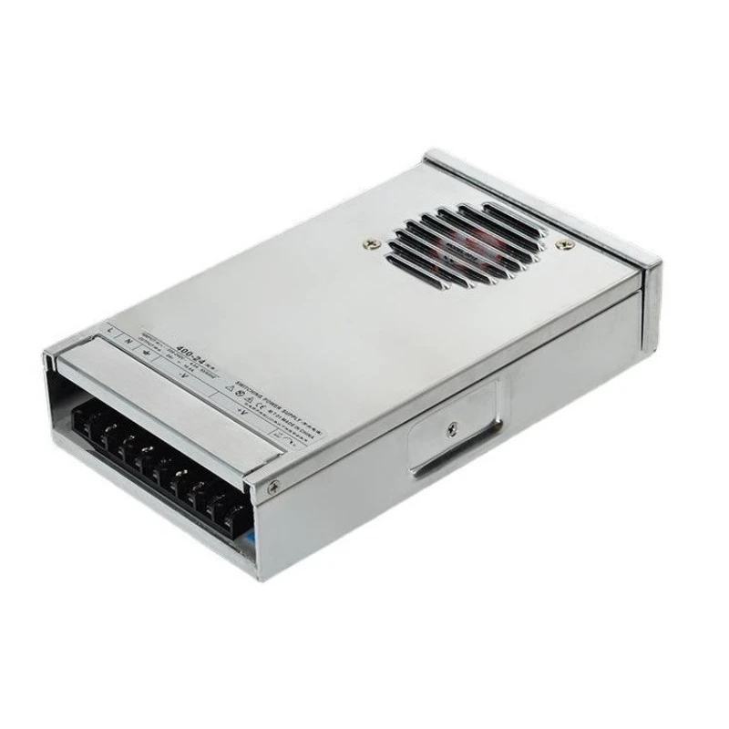 LED Rainproof Power Supply Semi‑Potting Aluminum Housing 24V 400W 12V Outdoor Transformer For Billboard Project