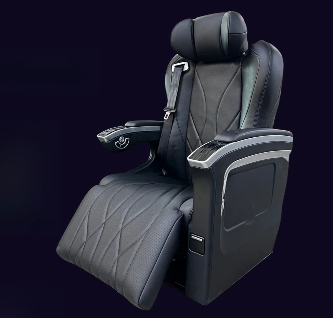 Folding small table car seat, aviation seat, business modification
