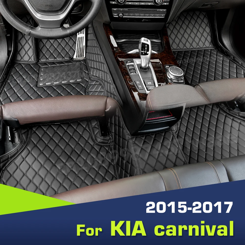 

Автомобильные коврики для KIA carnival 2015, 2016, 2017, индивидуальные автомобильные накладки на ногу, аксессуары для интерьера