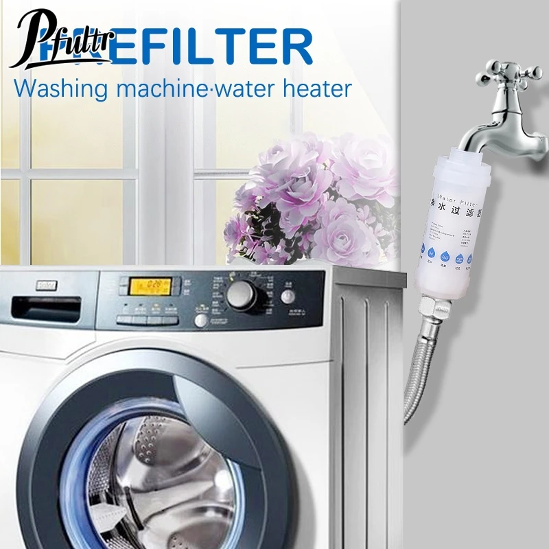 Pre-Filter Water Filter PP Cotton Filter Purifier Removal Heavy Metal Purifier Shower Washing Machine Filter Home Health