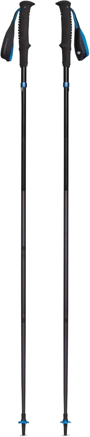 Ultralight Foldable Trekking Poles (Pair) for Trail Running & Hiking, Fast-Deploy Z-Pole Design