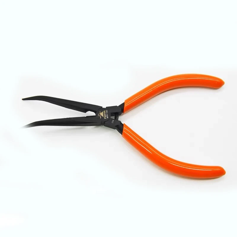 FUJIYA MP7-150 Minitech Tweezer Long Nose Pliers MP8-150 Toothless Bent Nose Pliers Electrician DIY Precision Electronic Pliers