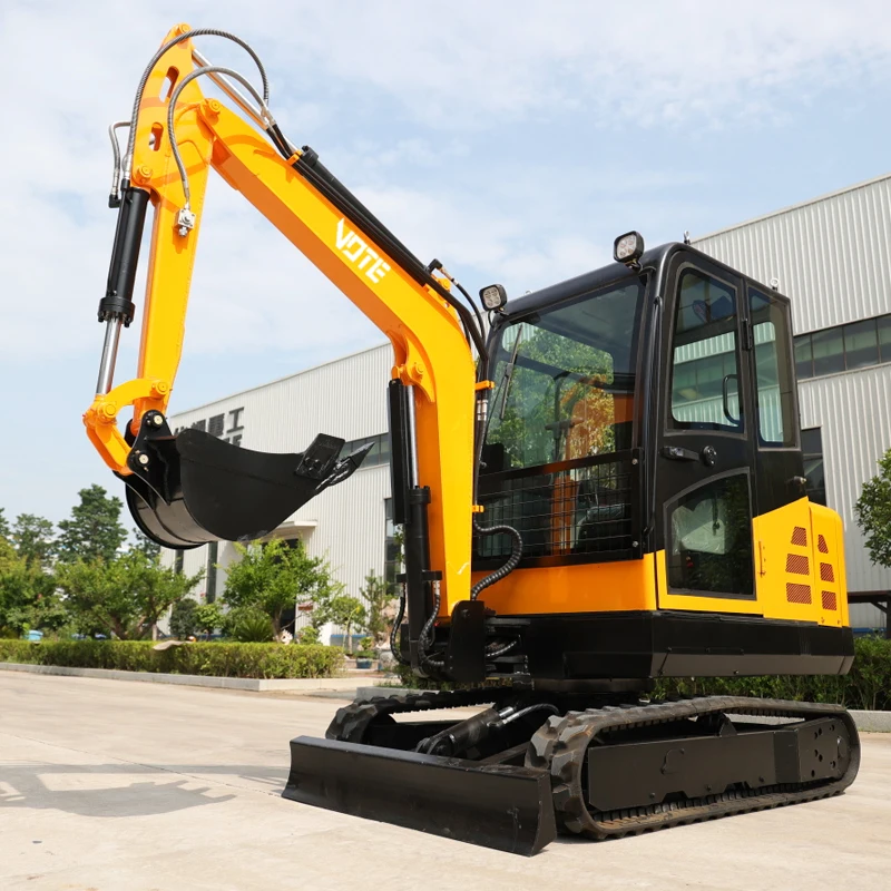 Fabbrica direttamente vendita escavatore multifunzionale Mini Bagger 3000kg consegna veloce Crawler piccolo escavatore idraulico Micro Escavadora