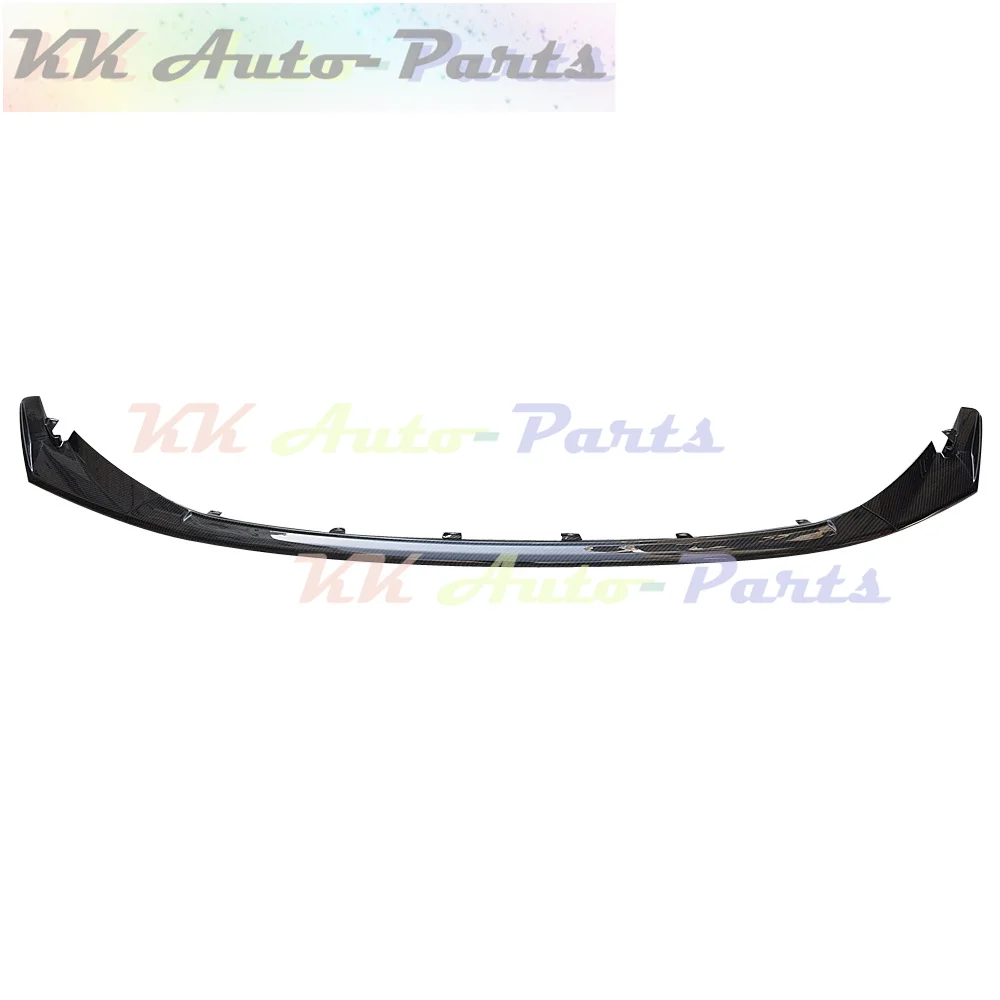 For BMW M3 M4 G80 G82 Dry Carbon Fiber Front Spoiler Splitters Bumper Lip Chin 3Pcs/Set