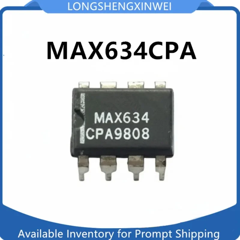 1PCS MAX634CPA MAX634  DIP8 New Micro Power Inverted Switching Regulator with  Direct Insertion Original in Stock
