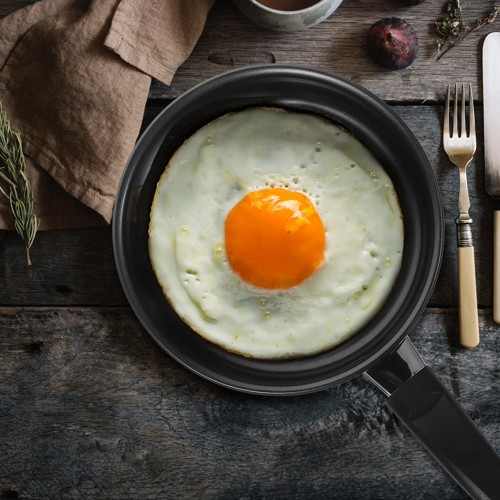 

2pcs 14Cm Non-Stick Frying Pan For Egg Pancake Mini Cooking Omelette Steak Grill Pan Saucepan Ideal Home Restaurant Use