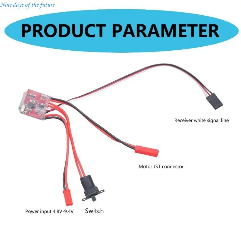 30A ESC SPEED RC ESC Прямое обратное тормоз щетки для контроллерных лодок RC CAR Prototank Top Top Замена E65A