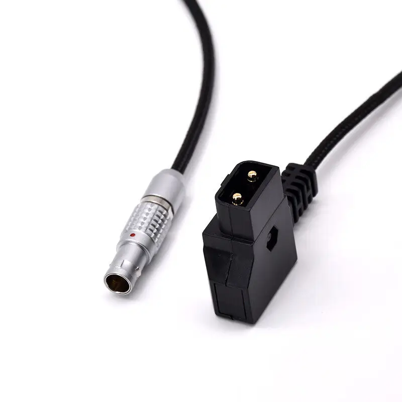 0B 2Pin to D-TAP B Straight Head/Elbow Power Cord Compatible with Weigu Mammoth 2-core Teradek Wireless Image Transmission