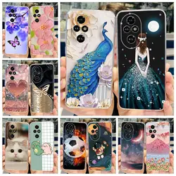For Honor 200 Pro Case ELP-AN00 New Fashion Painted Cover Clear Silicone Phone Cases For Honor 200 Lite Honor200 Pro Soft Fundas