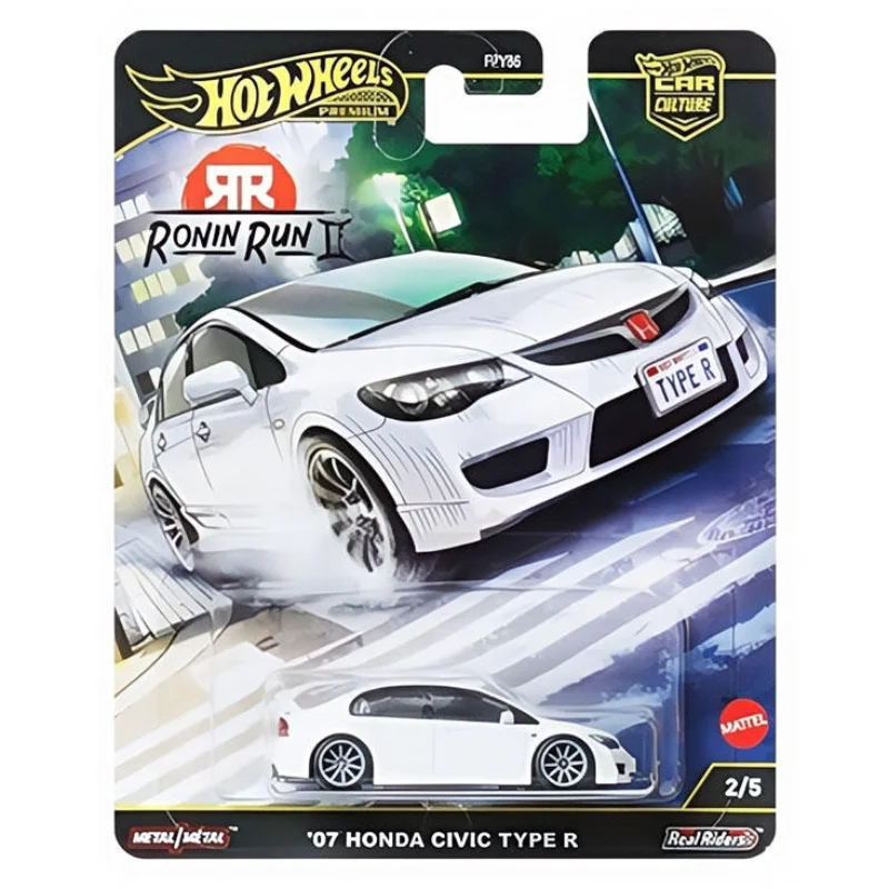 2025 Original Hot Wheels Premium Car Culture Ronin Run Metal Minature Cars Hotwheels 1/64 Car Model 1:64 Diecast Hotwheels 981M