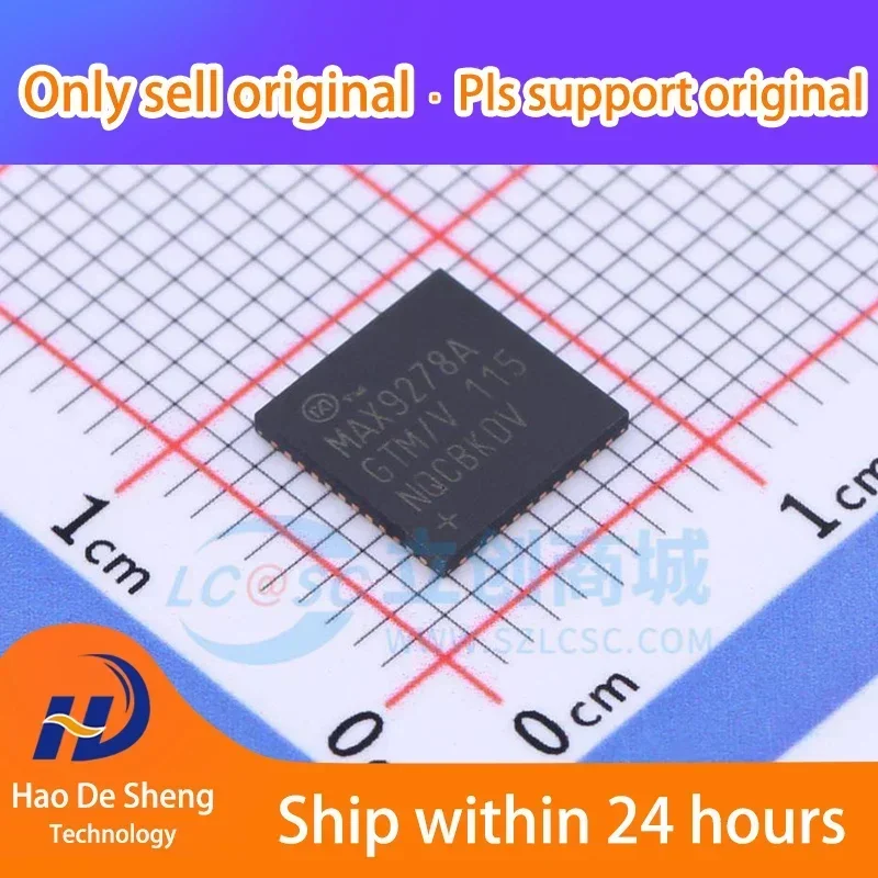 10PCS/LOT MAX9278AGTM/V+T MAX9278AGTM QFN48 New Original In Stock
