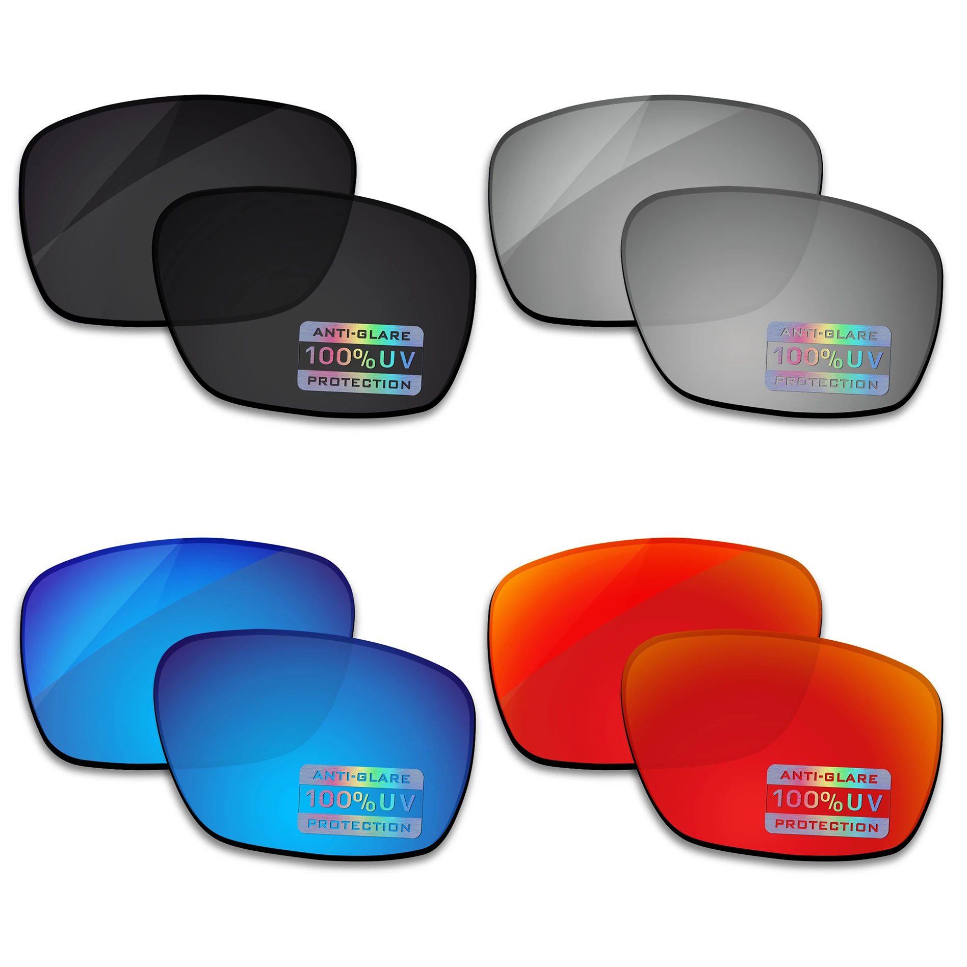 

MYCOURAG Replacement Lenses for Arnette Heist AN4135 Sunglasses UV400 Protection Multi-Color Options