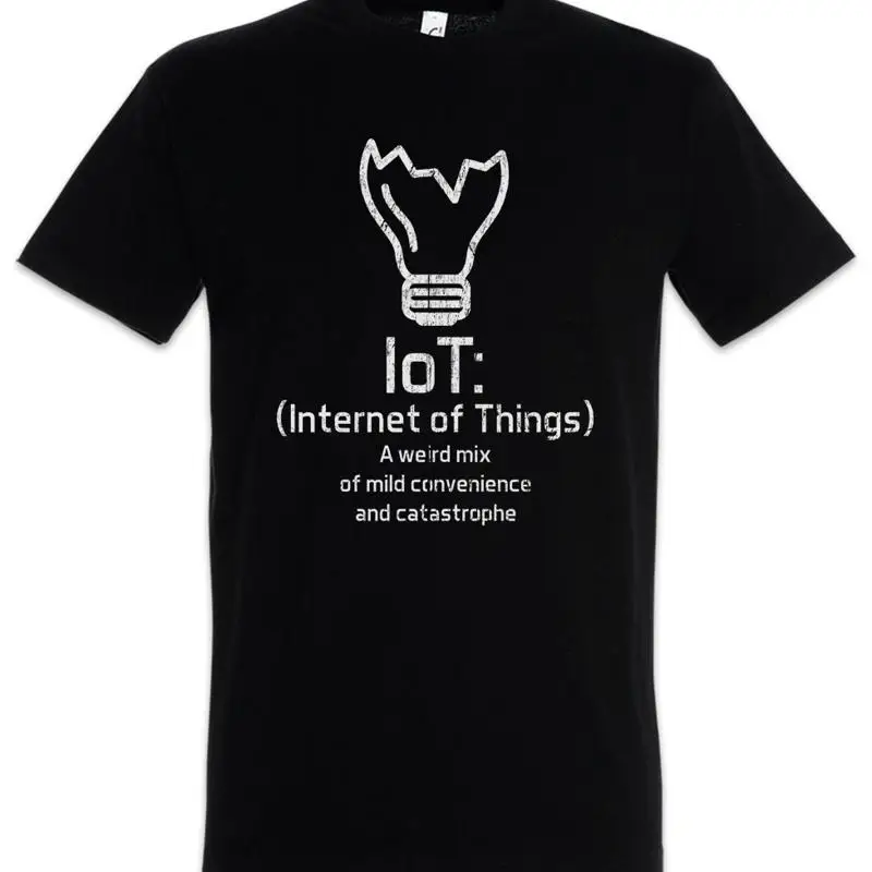 Internet Of Things I T Shirt IoT M2M Machine to 5G Connectivity Fun