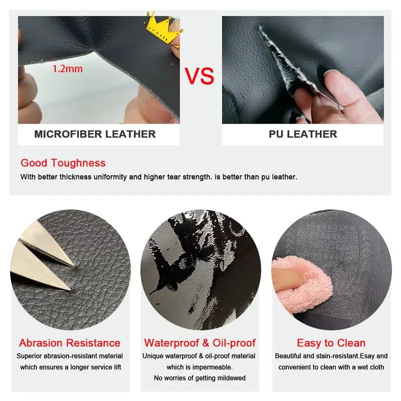 Soft Leather Door Armrest For Peugeot 408 2010 2011 2012 2013 Car Interior Door Panel Armrest Cover Skin Protective Trim
