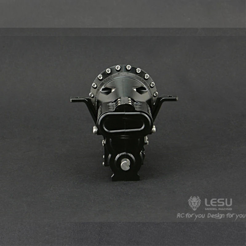 LESU 3Grade Planetary Transmission Gear Box for 1/14 RC Tractor Truck Model Tamiya Outdoor Toys TH02229 Truck DIY Accessory Toy