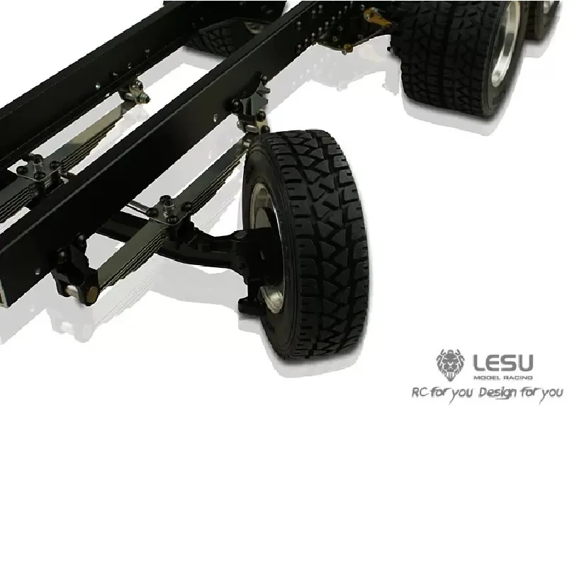 LESU 1/16 Truck Tractor DIY German BruderTire RC Accessories Model 60001 Road Front Wide Tire