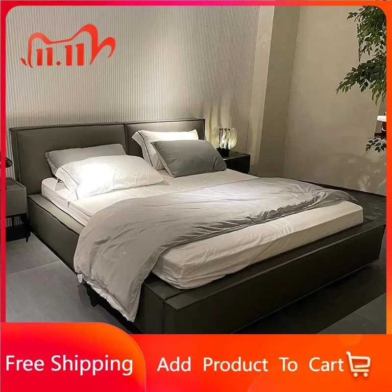 

Storage Soft Double Bed Wood Kawaii High End European Twin Bedroom Beds Luxury Modern Upholstered Camas De Dormitorio Furniture