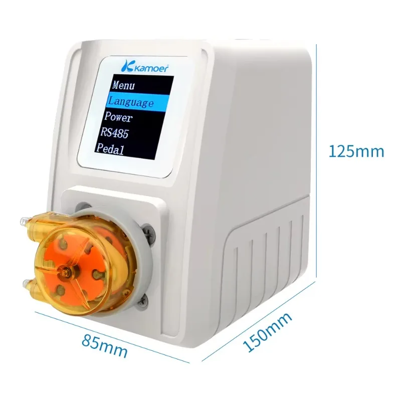 M1-STP Low Pulse Stepper Motor Programable Adjustable Flow Rate Mini Peristaltic Dosing Pump For Fish Tank