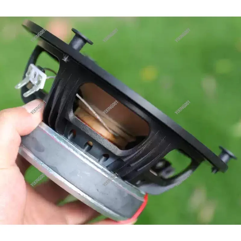 Used 6.5 Inch Coaxial Full‑Range Speaker Unit Titanium Dome Tweeter HiFi Audio Driver Replacement Unit