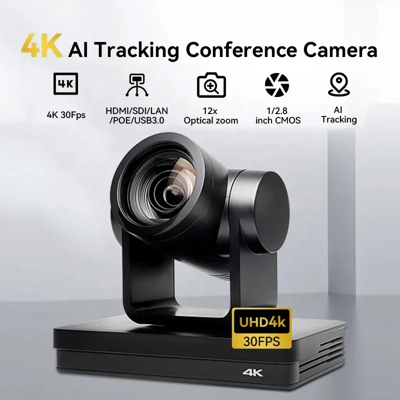 Best Seller Anywii 4k Ptz Ndi Camera Ip Poe Livestream Camera 12x Zoom Sdi Broadcasting 4k Live Streaming Camera For Church Even