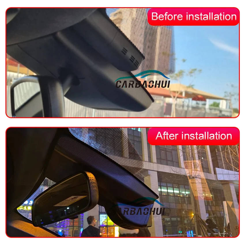 4K Car DVR WiFi Video Recorder Dash Cam Camera For Toyota C-HR CHR Hybrid 2025~2023 2022 2021 2020 2019 2018 2017 APP Control