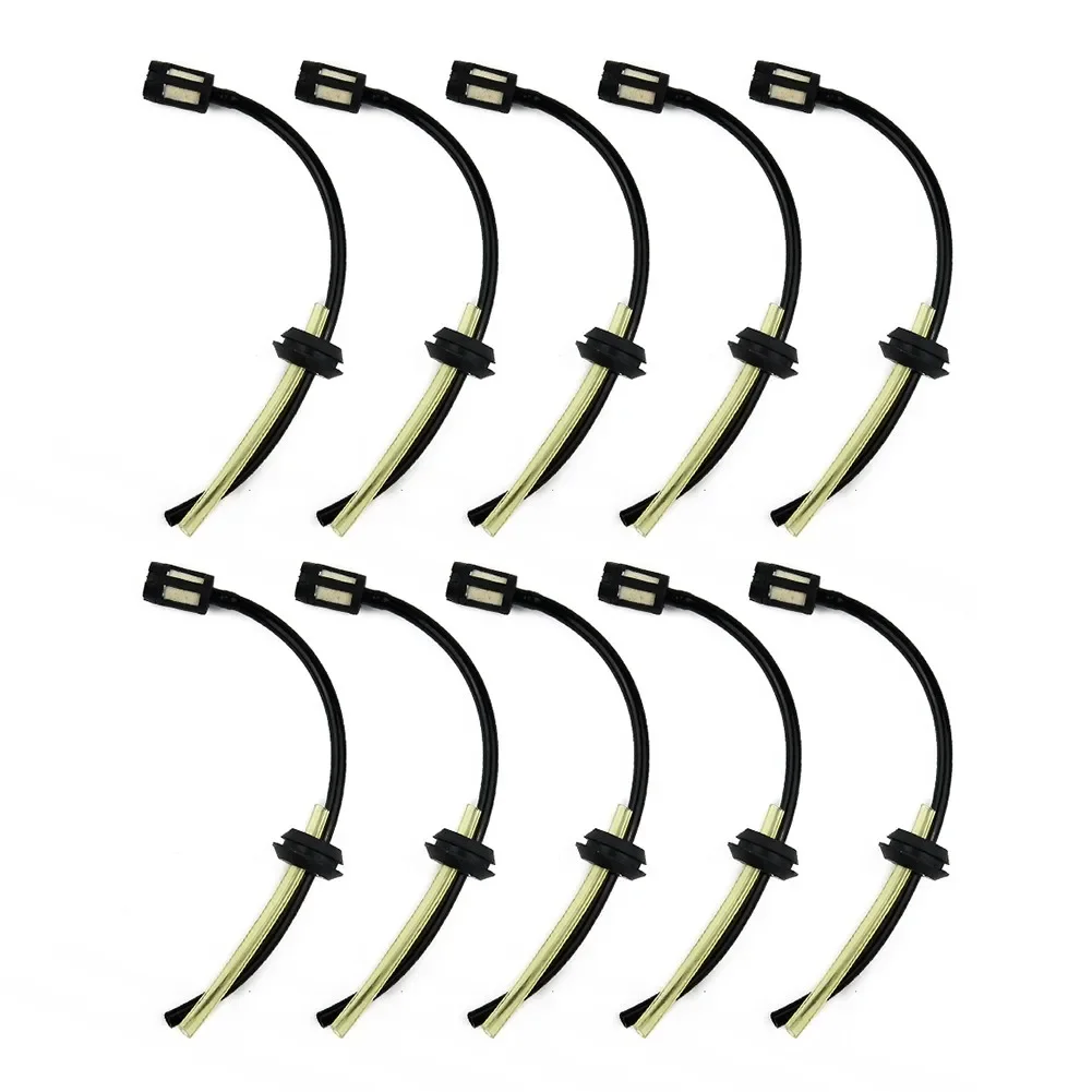 Fuel Efficiency Unleashed 10Pcs Fuel Hose Pipe Kit W/ Fuel Filter for 4 Stroke Trimmer Brushcutter Lawnmower Save Money on Fuel