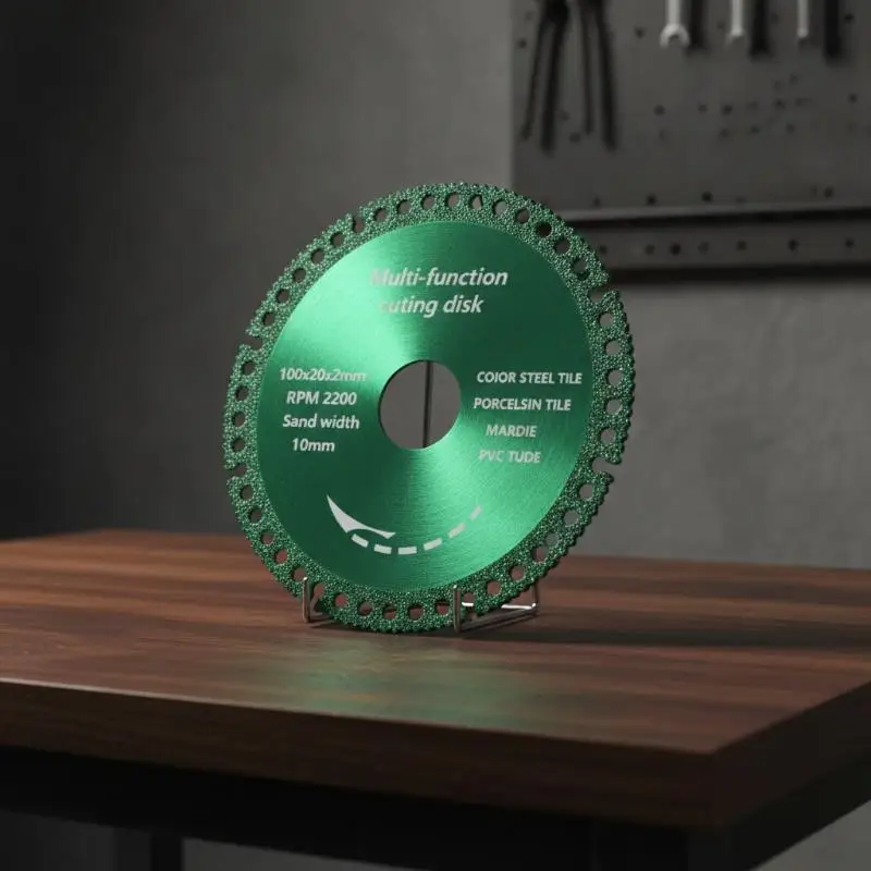 1/3/5Pcs Multifunction Cutting Disc Diamond Saw Blade Thick Dry Cut Wheel For Angle Grinder Tile Marble PVC Metal Cutting