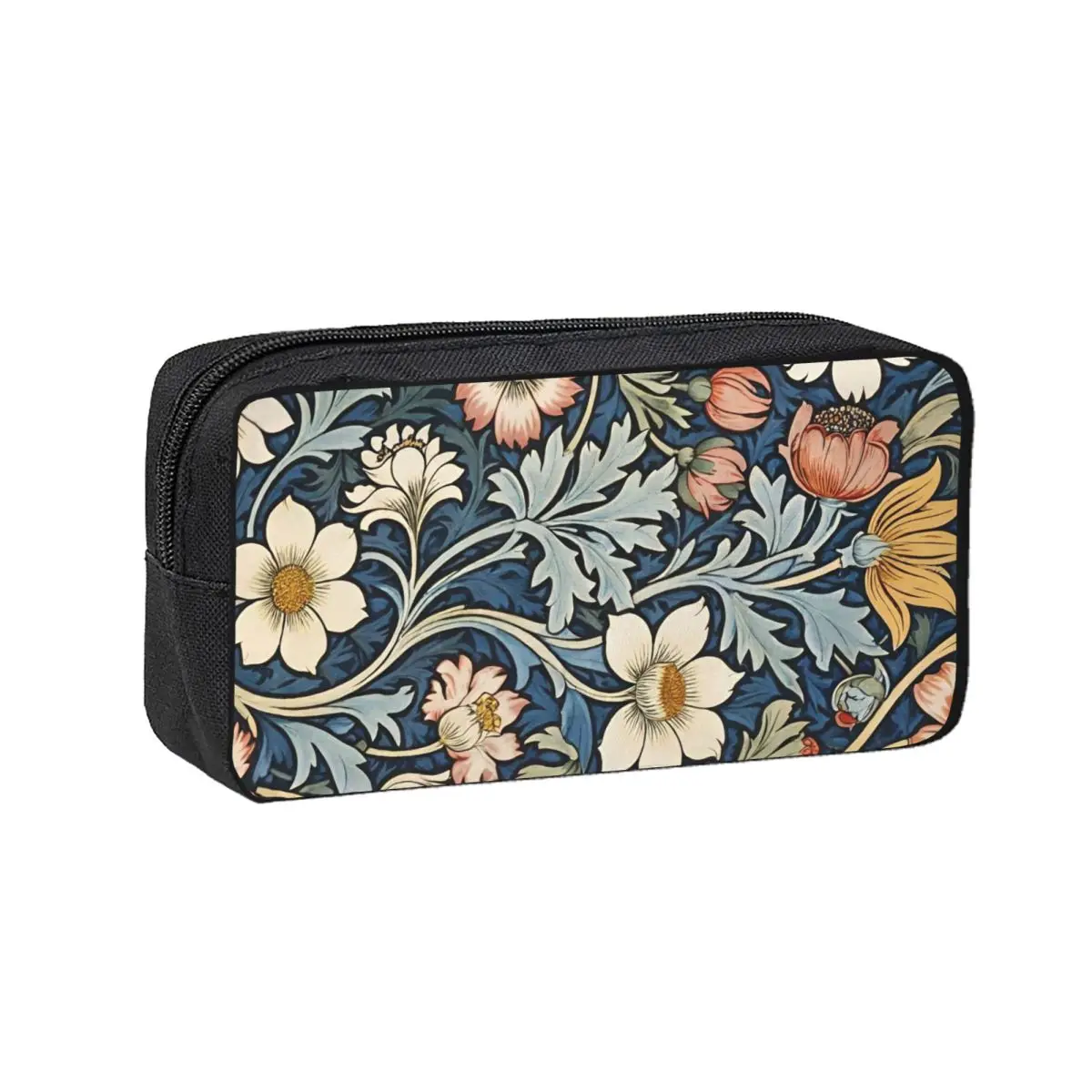 Étuis à crayons encadrés William Morris Botanical Bliss, pour étudiants, cadeaux, boîte à stylos, sac à crayons, pochette à crayons de grande capacité, porte-stylos