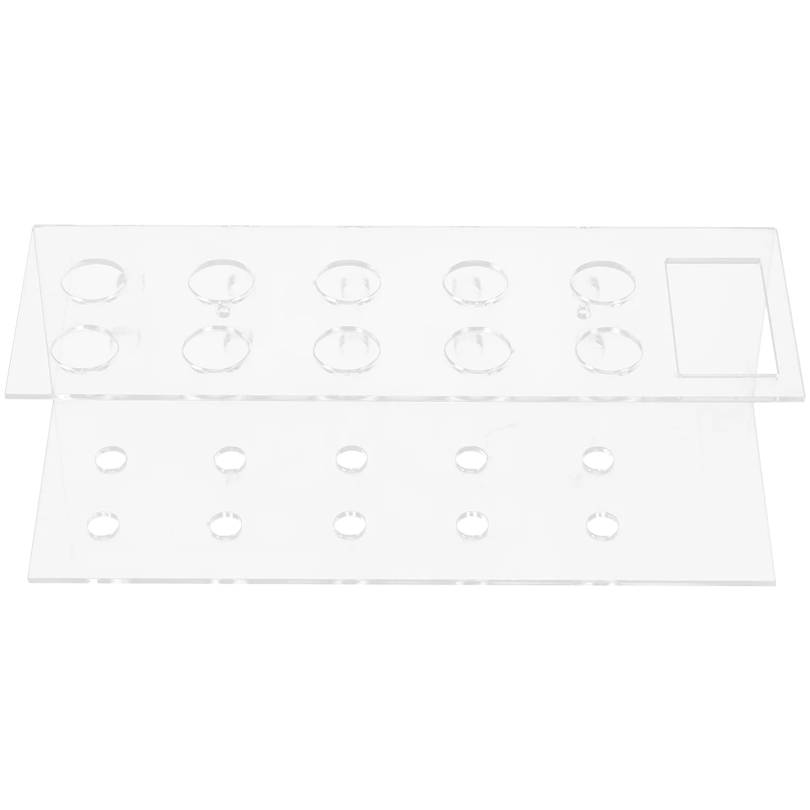 

Acrylic Pen Holder 11 Holes Transparent Desk Marker St Office Storage ganizer Multifunctional Portable Pens Rack