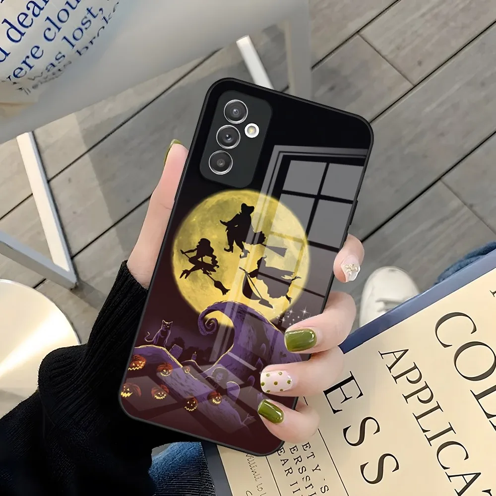 Hocus Pocus Phone Case for Samsung A52 A71 A21 A54 A20 A12 Galaxy A34 A14 A32 M14 S24 S23 S22 S21 S20 FE Glass Cover