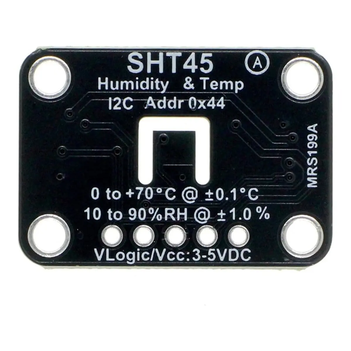 SHT45 High Accuracy Temperature Humidity Sensory Module Low Power Digital Industrial for Accessories