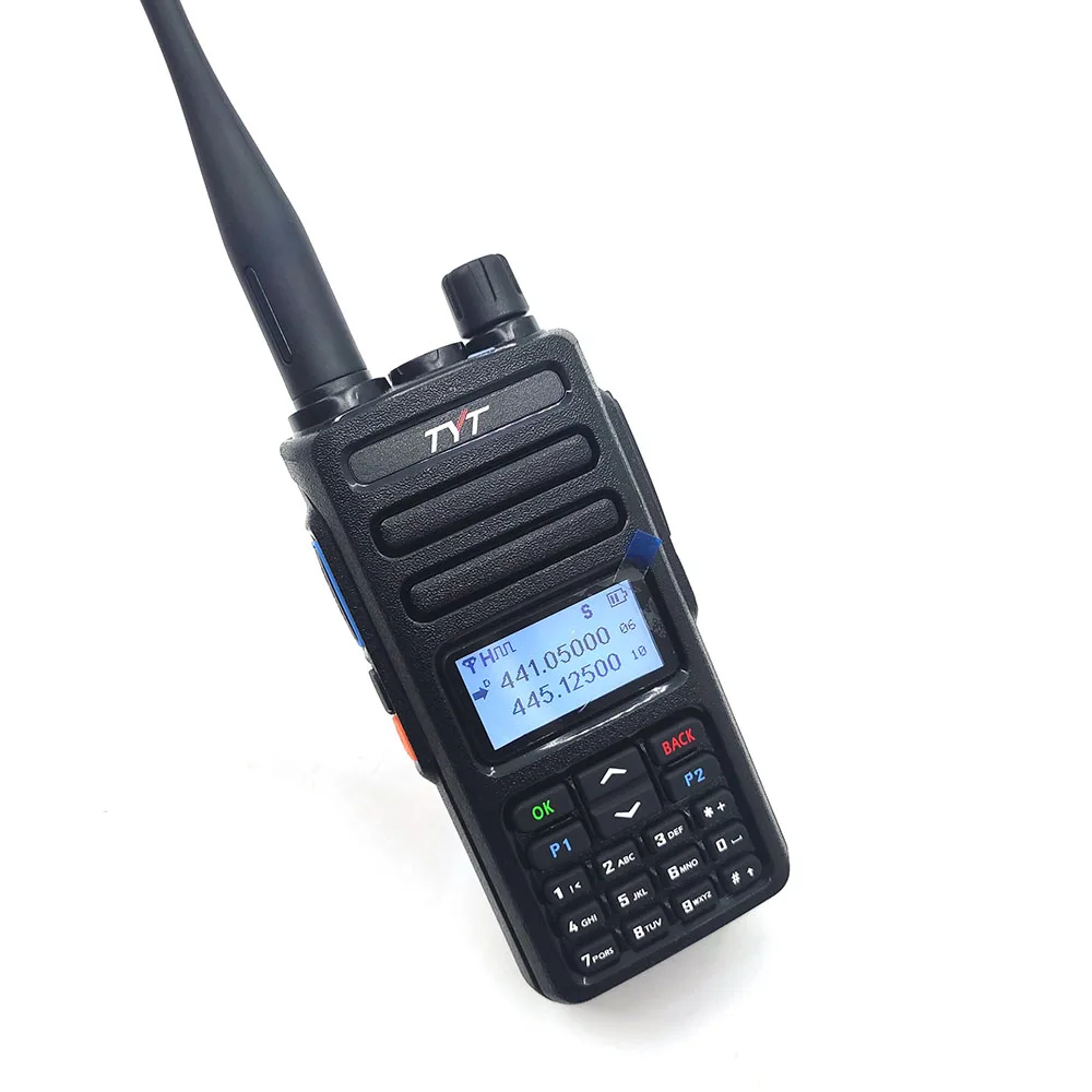 

TYT MD-750 DMR Radio Walkie Talkie VHF UHF Ricetrasmettitore Due Digital Dual Time Radio Slot