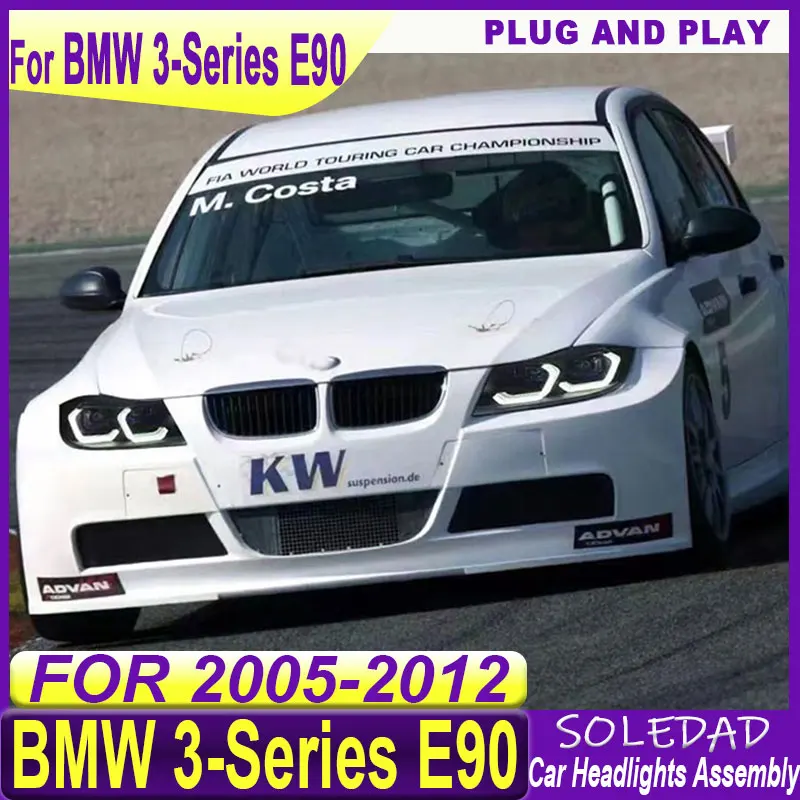 

Car LED Headlights For BMW E90 Led HeadLamp 2005 2006 2007 2008-2012 Replace Original Hid Bi Xenon Front Lights Plug And Play
