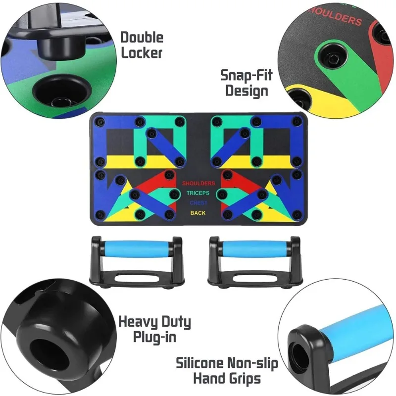 

Многофункциональная доска для отжиманий, бодибилдинг, фитнес-тренировки, упражнения в тренажерном зале