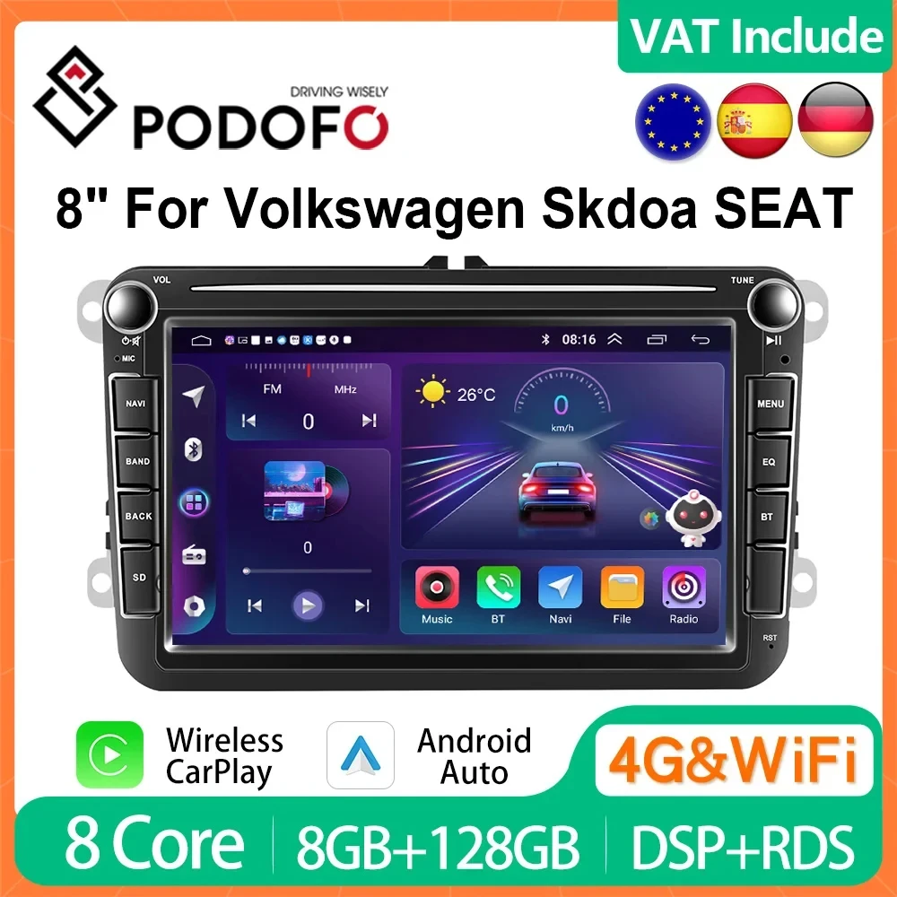 Podofo CarPlay Android 8