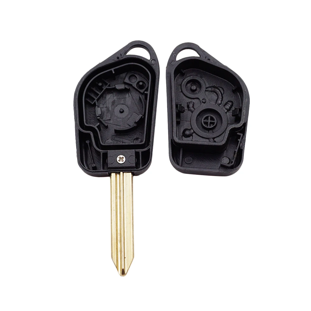 Xinyuexin Remote Car Key Case for Citroen Elysee Saxo Xsara Picasso Berlingo C2 C3 for Peugeot 106 206 306 205 405 2 Buttons