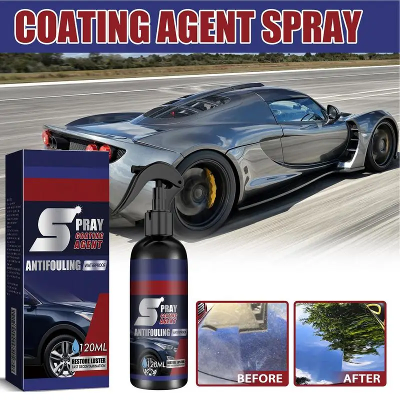 

Spray Coating Agent For Car Auto Coating Repair Liquid Spray For Car Automobile Cleaner Agent Effective Safe Car Polish Spray