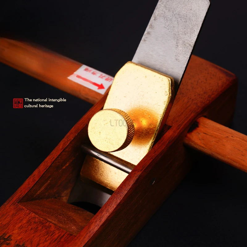 Indonésio Redwood Manual Bench Plane, Planos De Fundo Redondo, Lâmina De Aço De Alta Velocidade, Corte De Borda De Madeira, Ferramentas Push, Novo