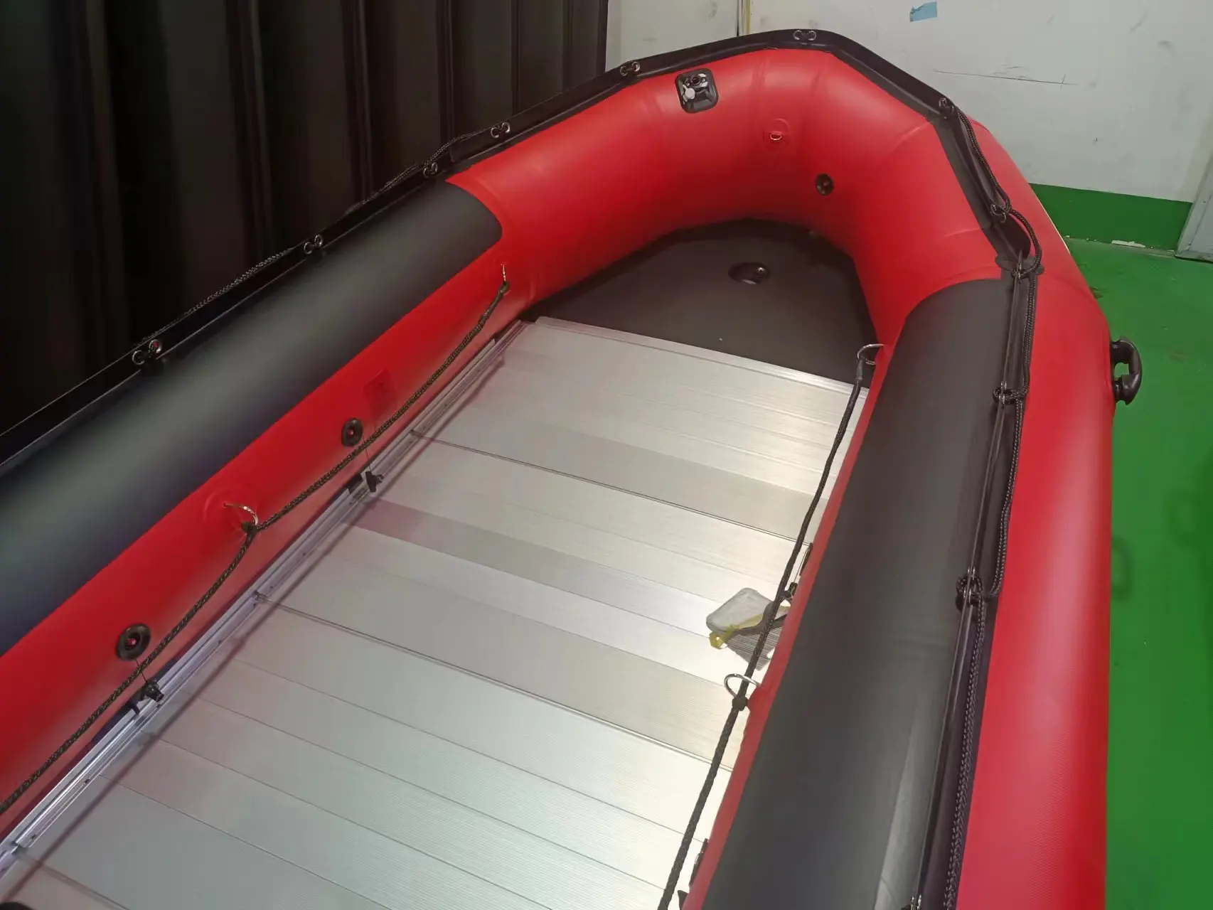 Barcos de remo de pesca ao ar livre de alta velocidade barco de resgate inflável caiaque de resgate de pesca ao ar livre com acessórios