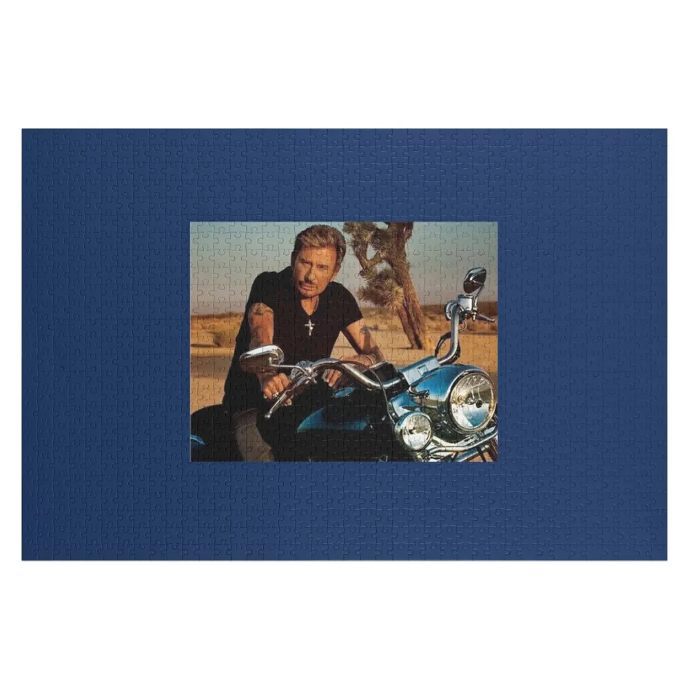 

Johnny sur sa moto classique Jigsaw Puzzle Custom Gifts Customized Toys For Kids Personalized Gift Puzzle