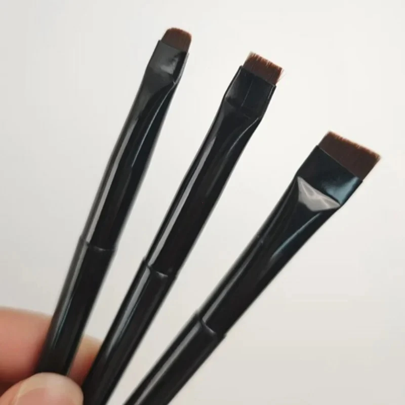 1/2/3/4Set Makeup Brush Set: Sickle-Shaped Eyeliner Brush, Fine Angled Eyebrow Brush, Eyeliner Brush, Ultra-Fine Eyeshadow Brush