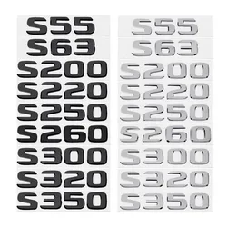 17-20 Rear Tail Decorative Emblem Logo Script For W220 W221 S55 S63 S65 S600 S400 S350 S430 S550 S320 S420 S500
