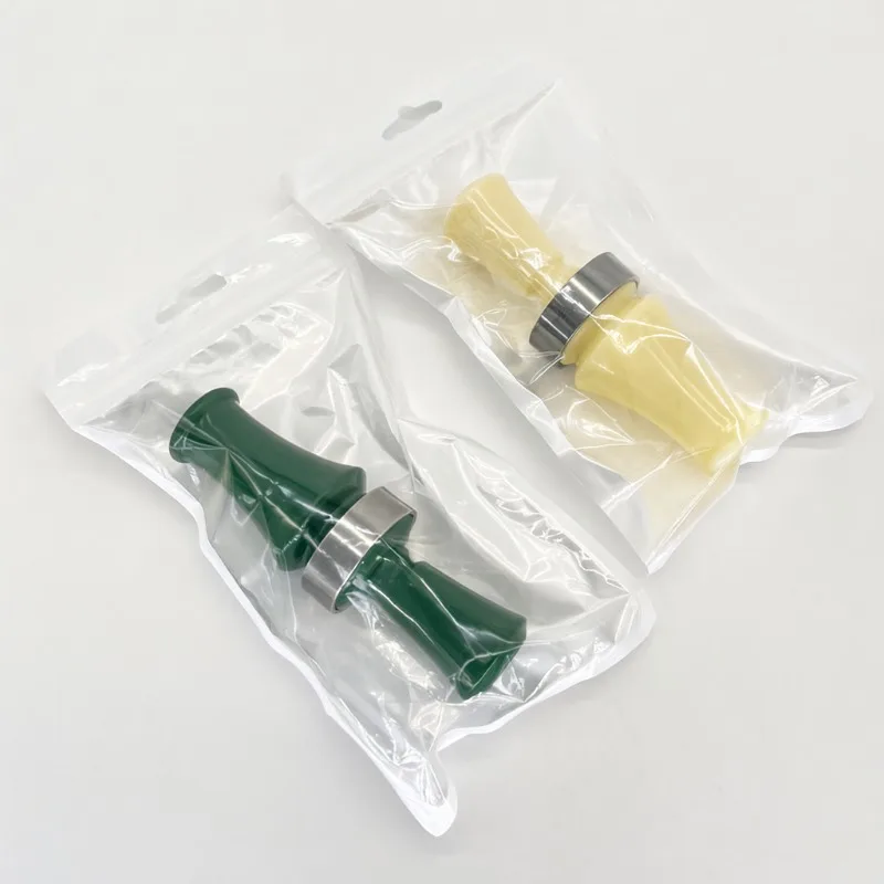 Outdoor Hunting Duck Call Whistle Plastic Imitative Sound Decoy Wild Waterfowl Luring Device Portable Field Accessory for Wild