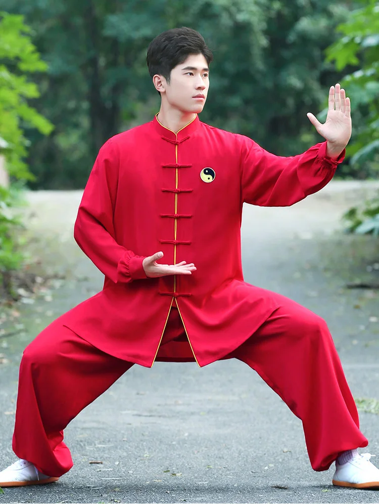 Tai Chi Suit Set Women New Spring Autumn Kung Fu Practice Ba Duan Jin Competition Performance Loose Comfortable Outfit Wear