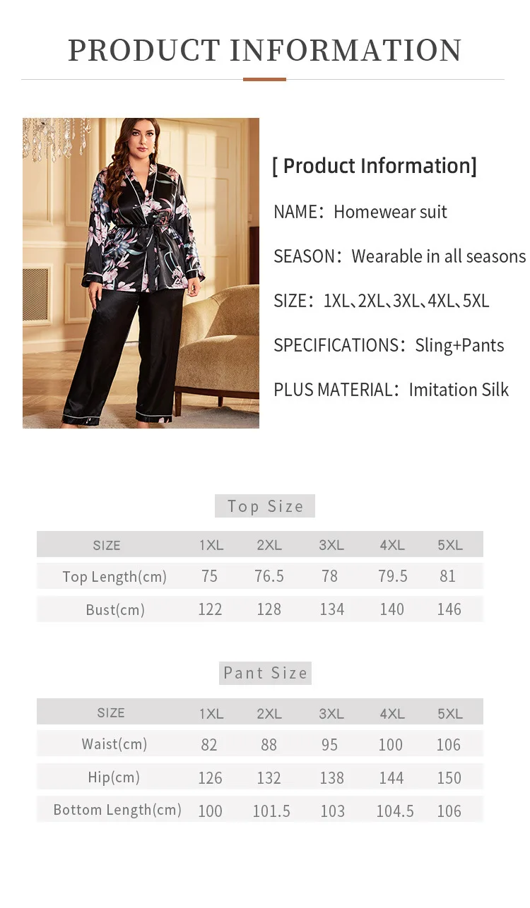 Ensemble de pyjama en satin pour femme, vêtements de nuit décontractés, chemise et pantalon, vêtements de salon, vêtements doux pour la maison,