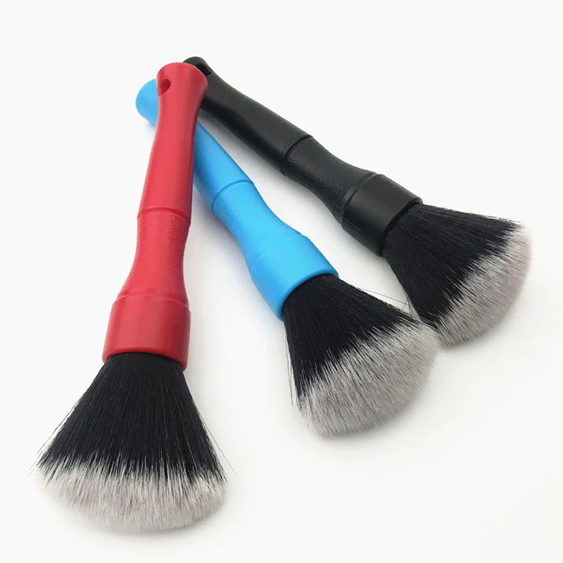 Multi Functional Car Interior Details Brush Without Scratches Clean Gaps Dry And Wet Dual Purpose Ultra Soft Brush