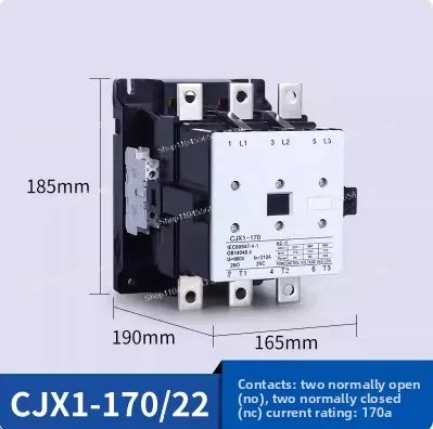CJX1-400A 22 AC Contactor 400A 3 Pole for Siemens 3TF56-22 Series Compatible with 0XM0 0XQ0 0XF0 Motor Control Industrial Use