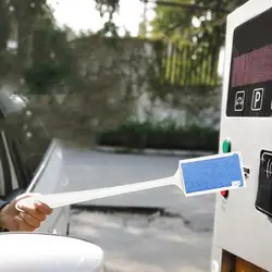 Parking Fee Payment Stick Contactless Card Holder Parking Toll Card Reaching Tool Auto Accessories For Travel Parking