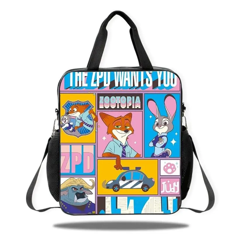 

Disney Backpack Zootopia Nick Judy Cute Cartoon Popular with Large Capacity Student Carrying Diagonal Cross Bag Children's Gifts
